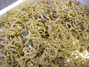 山椒ちりめんを作ってみよう!!